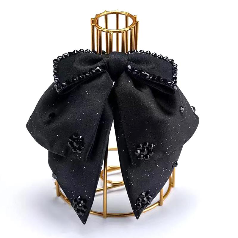 

Elegant Bow Hair Clip Women S Half Tied Tail Hairpin After Brain Hairpin Headwear Accessories Gifts