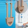 Toilet Tank Cleaning Tablet Holder, Toilet Tank Bleach Tablet Bracket, Hanging Toilets Bowl Cleaner Carrier for Hotel, Home, Residential, Workplace