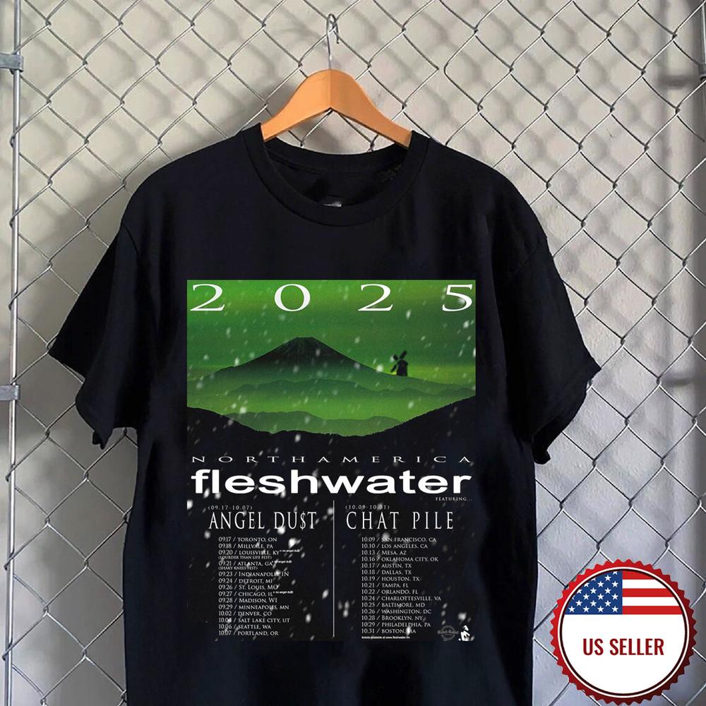 Fall 2025 North American tour Angel Du$t and Chat Pile T Shirt  Unisex T-Shirt XL