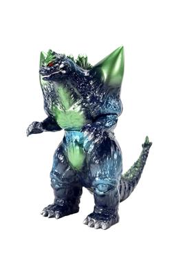 CCP Serie di medie dimensioni Godzilla EX Space Godzilla Verde metallizzato 135mm PVC dipinto con finitura morbida in vinile [4a edizione] Ver. ca.