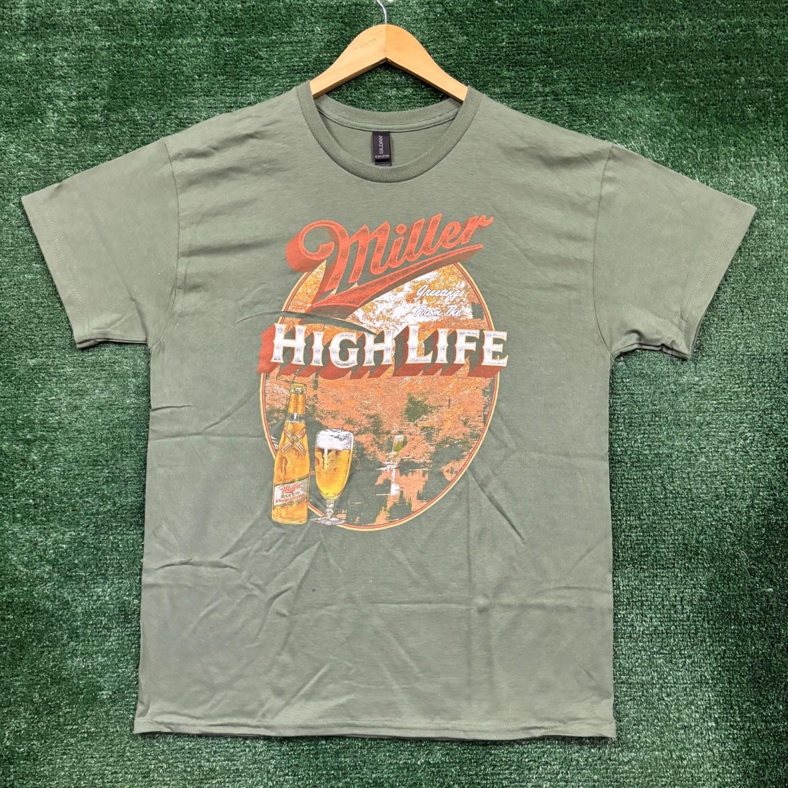 Miller High Life Greetings from the High Life T- Size Large Unisex T-Shirt XXXXL