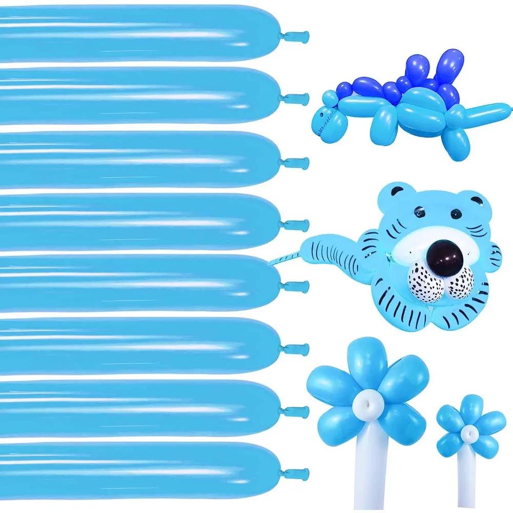 100pcs Colorful Twisting Balloons Magic Long Strip Latex Ballon For Kids Birthday Party Wedding Decoration DIY Animal Modeling