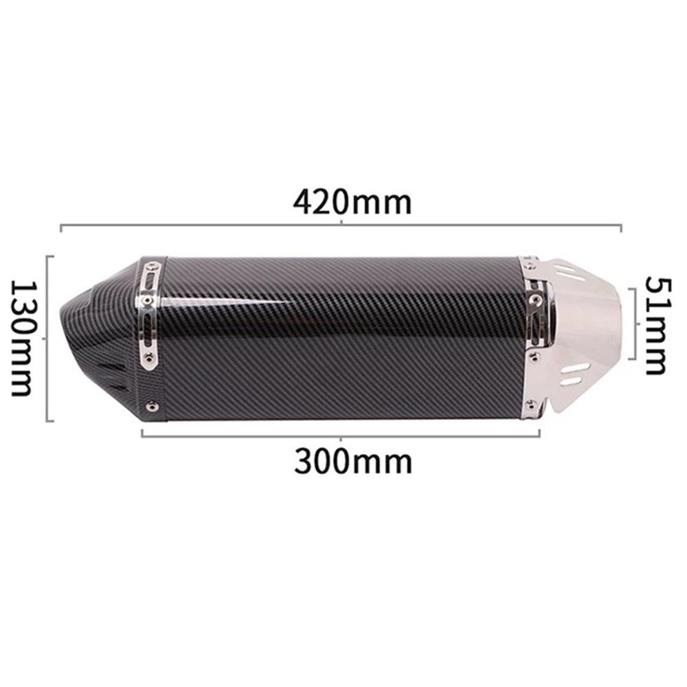 Yamaha R15/R3/R25, GSXR600/750, KTM250/RC390 Modified Exhaust Pipe
