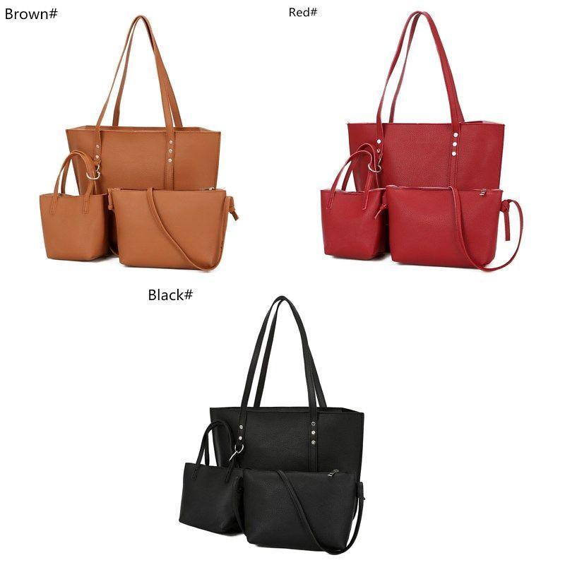 Womens Large Purse With Sewn Design And Magnetic Closure For Everyday Use