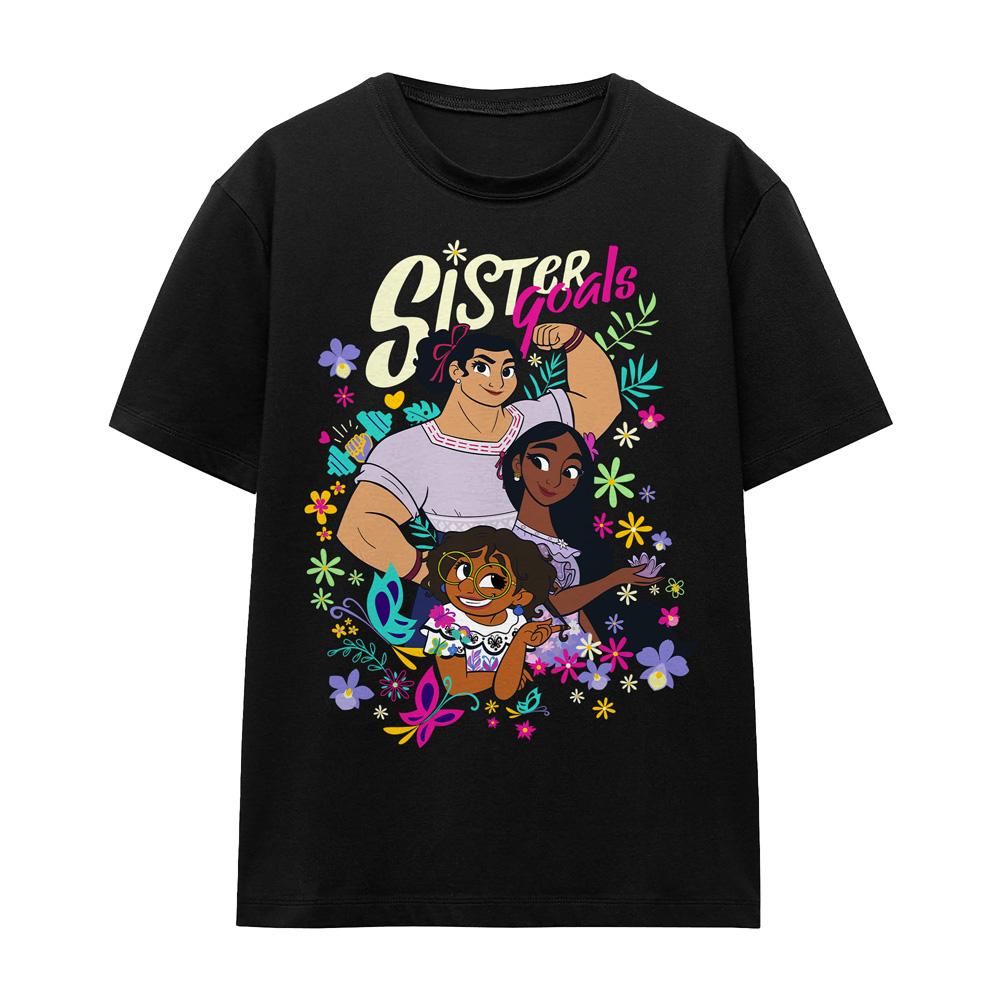 Encanto Unisex Adult Sister Goals Mirabel Isabela Luisa T-Shirt
