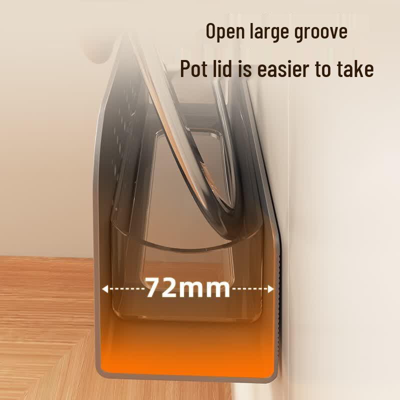 Ecoco Wall-Mounted Pot Lid Holder