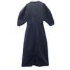 YOHEI OHNO Made In Japan Long Sleeve Long Dress OS Navy Women Used
