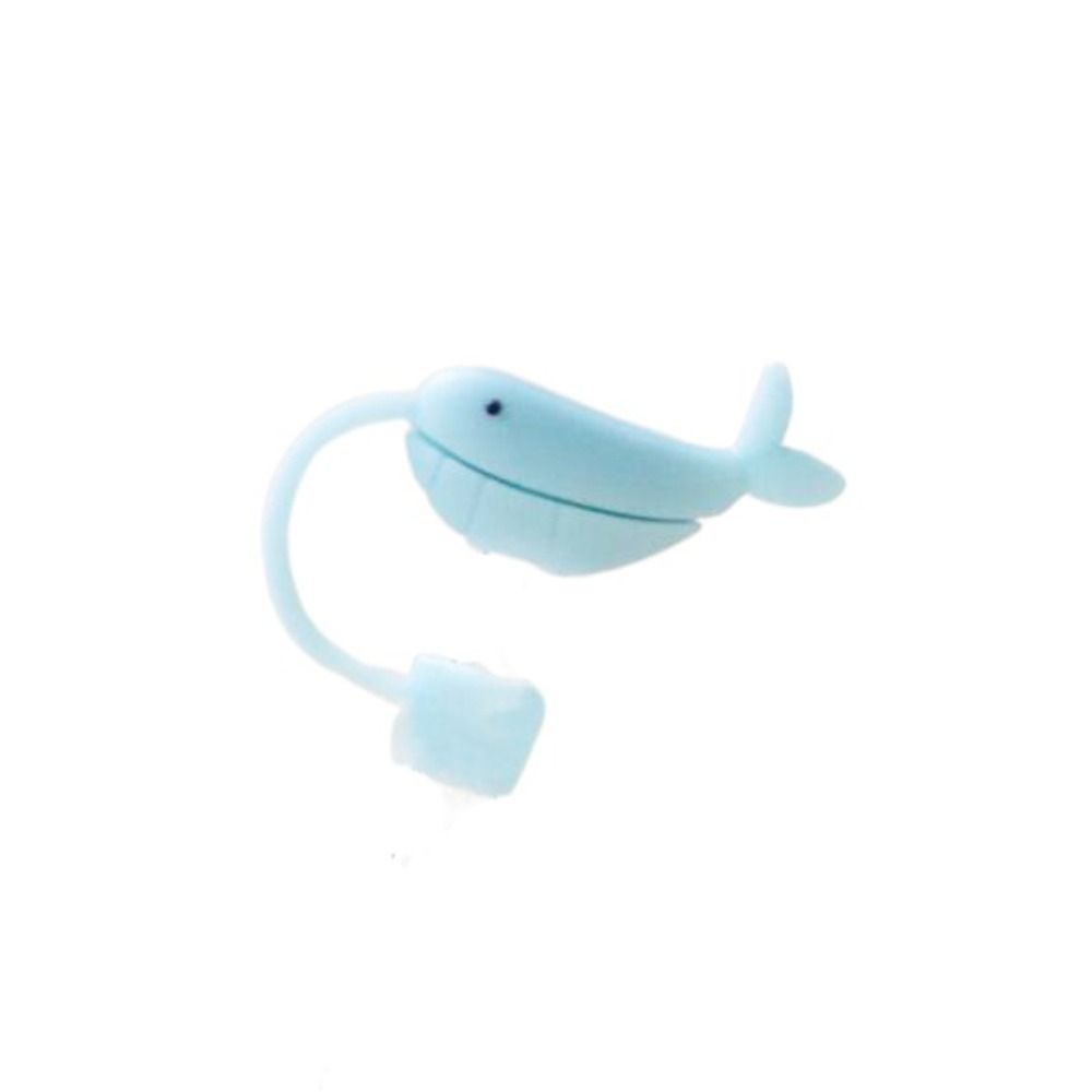 Decoration Dustproof Silicone Plugs Splash Proof Dust Cap Straw Cover Cup Accessories Straw Topper