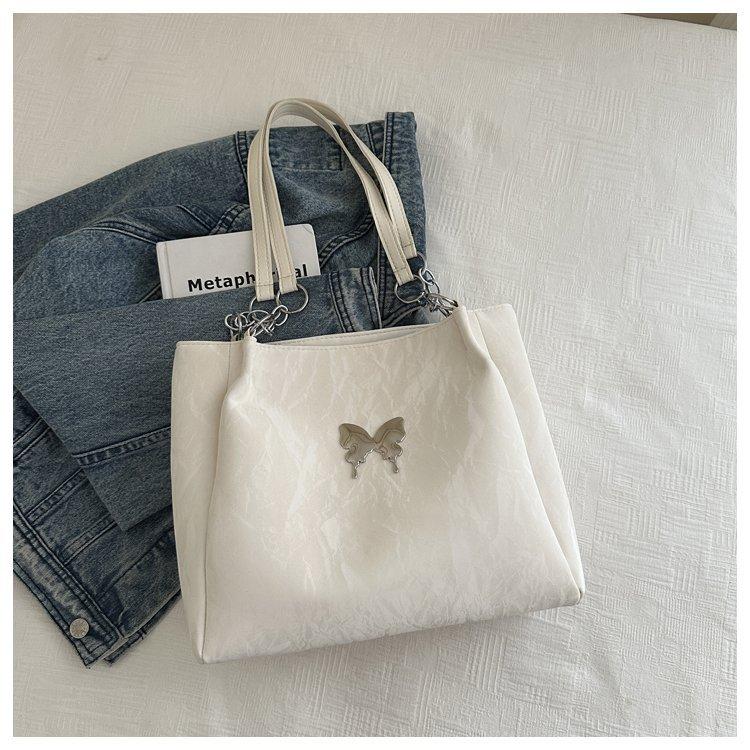 

High sense niche commute to work shoulder bag women 2025 autumn and winter new versatile ins version tote bag women белый