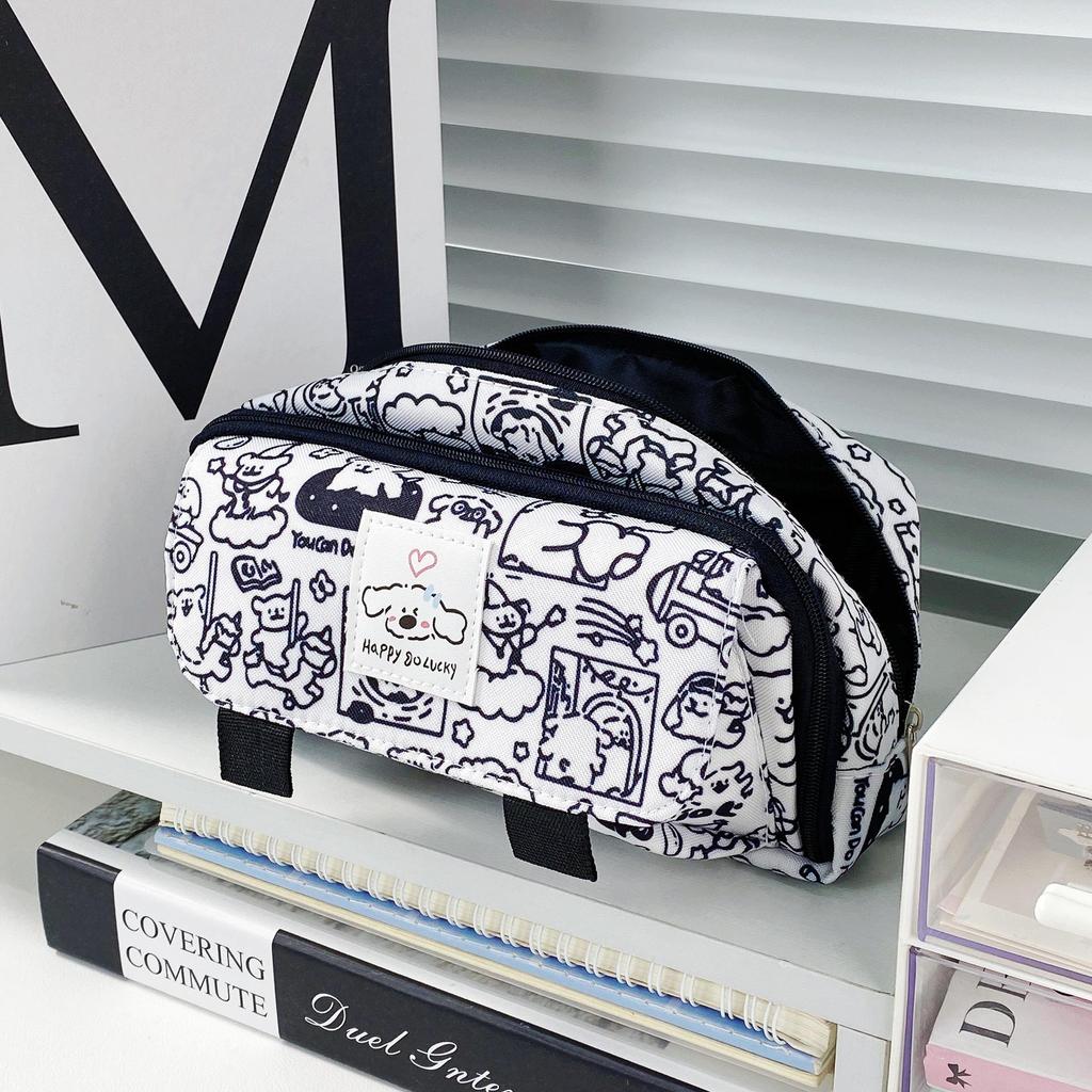 2025 School Year Multifunctional Large Pencil Case - Mega Stationery Storage Box