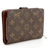 LOUIS VUITTON Porto Papie Zip Bi-Fold Wallet M61207 Brown Monogram canvas Women Used