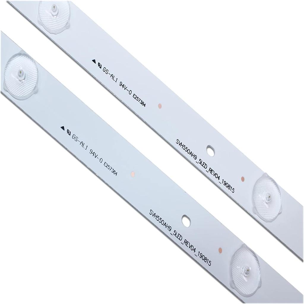 LED Backlight Strip 5 Lamp 55" TV LED55EC290N SVH550AC3 55K220PWG LED55K1800 55H6B 55H5C LC-55LB481U NS-55D510NA17