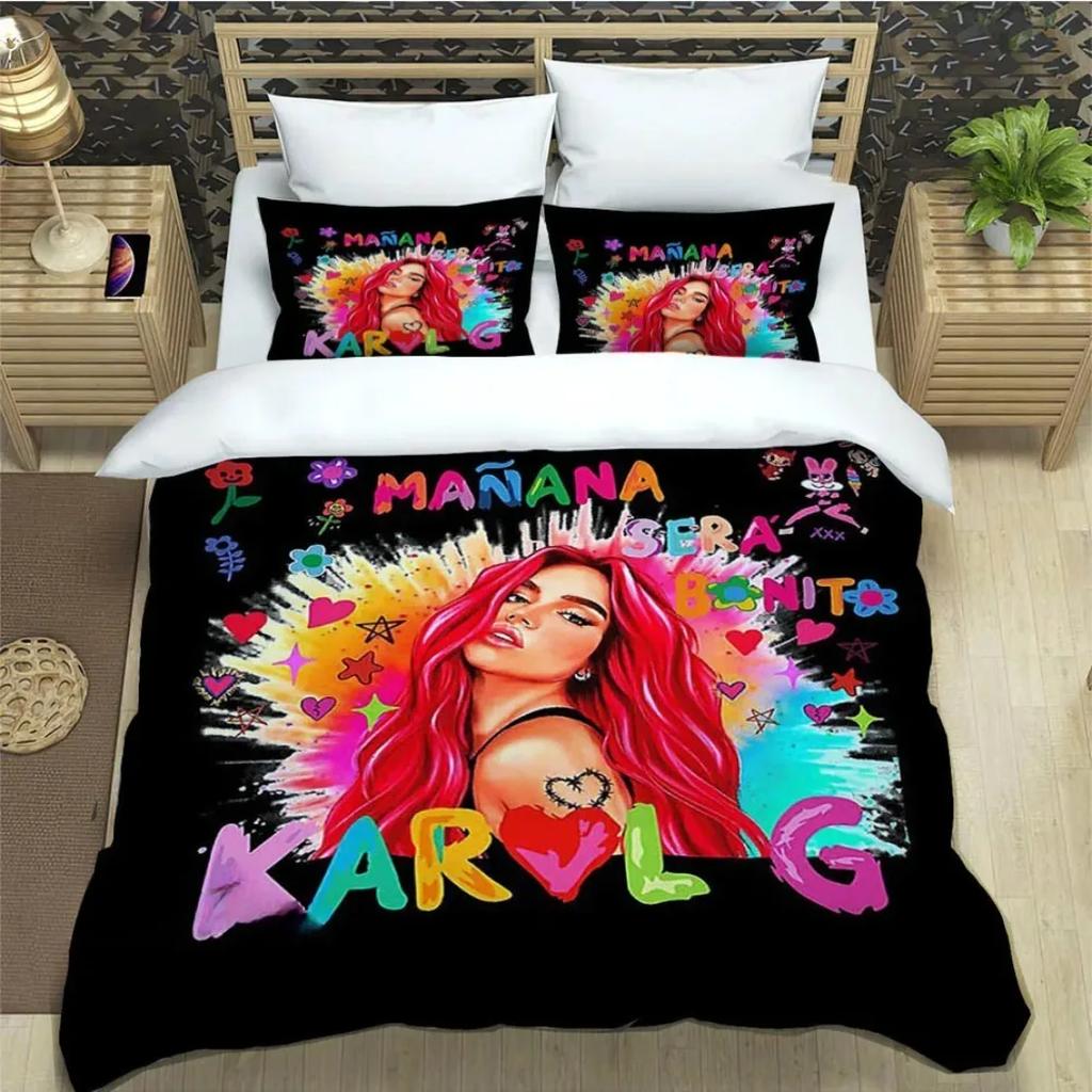 Black and white dream chasing bedding duvet cover set luxurious soft and comfortable bedroom and room decoration