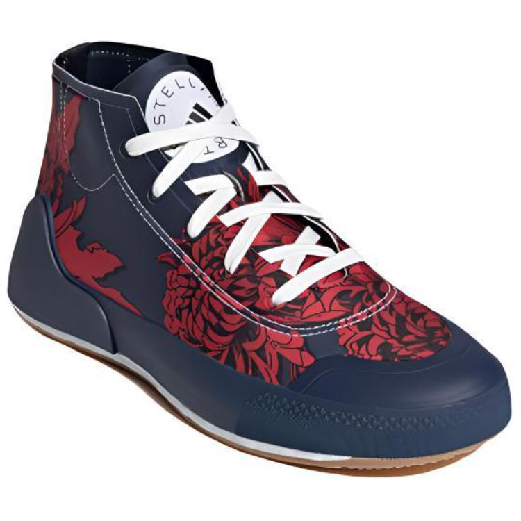 Training Stella McCartney x Training Damen Adidas Mid 'Blumenmuster - Collegiate Navy' Damen FY1641