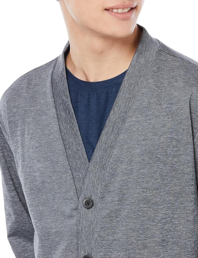 Cardigan Descente Fleece Harish Stretch MVSP NVM O [Move Sports] S.F.TECH