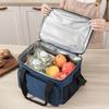 15/27L Insulated Lunch Bag Large Portable Waterproof Picnic Bag Leak-Proof Thickened Handheld Shoulder Outdoor Lunch Bag