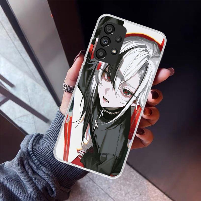 Arlecchino Genshin Impact Phone Case For Samsung Galaxy A52 A51 A50S A32 A22 A12 A02S A72 A71 A31 A70 A30S Note 20 Ultra 10 Plus