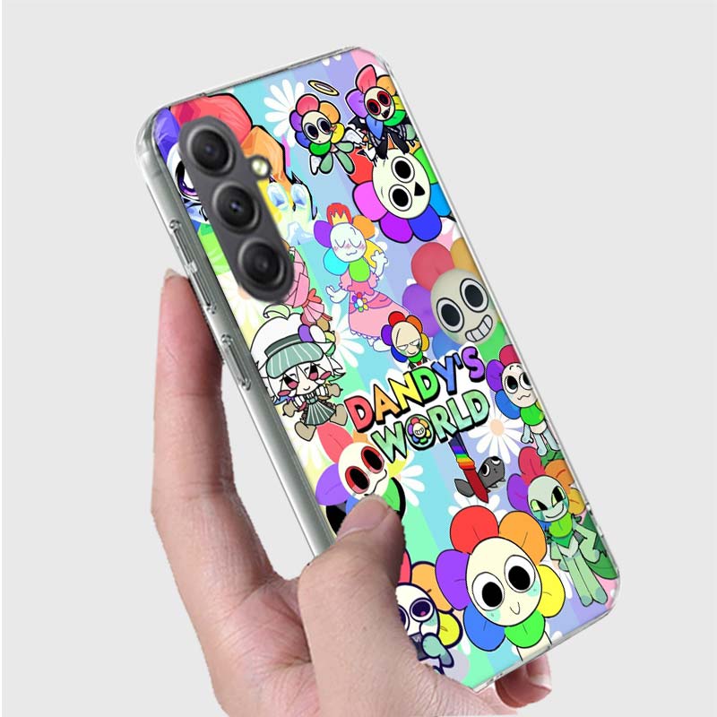 Game Dandys World Phone For Samsung A15 A25 A35 A55 A71 A51 Galaxy S9 S8 S10E A41 A31 A11 M12 M32 M30S M51 M52 J8 J6 J4 Plus Cov