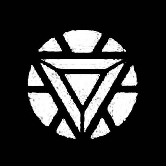 Iron Man Logo Reflective Waterproof Decal Car Stickers Motorcycle Styling Decor