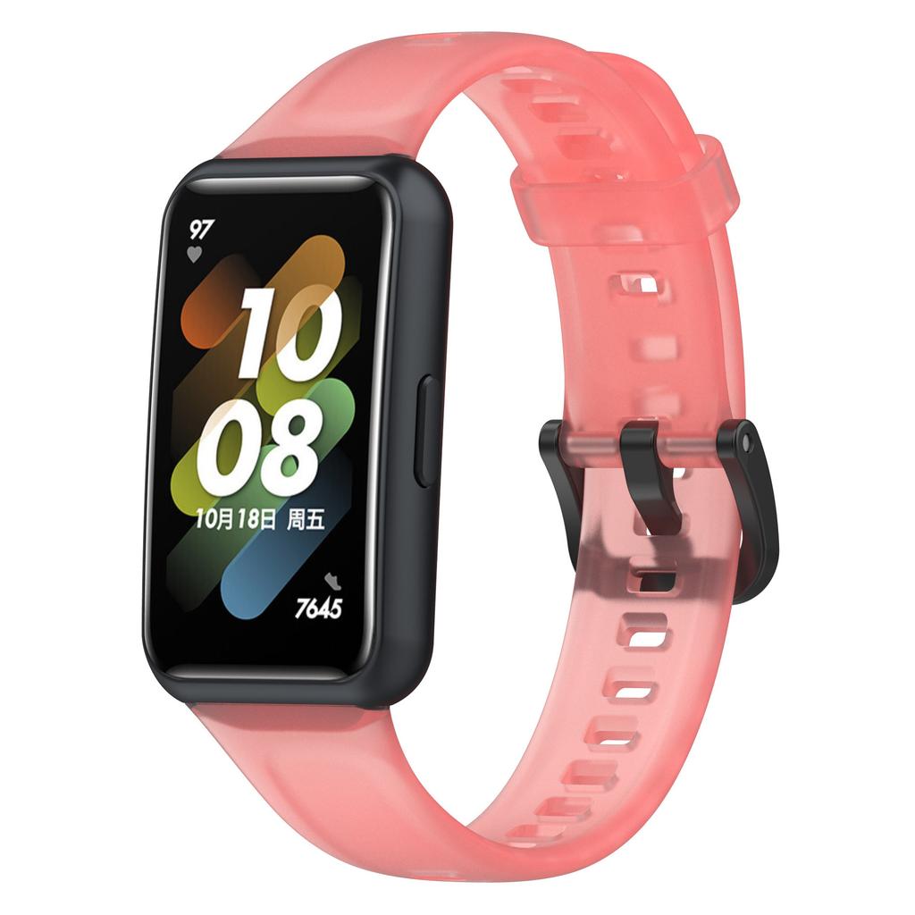 Transparent Silicone straps For Huawei Band 9/9 NFC Strap Accessories Replacement Sport bracelet correa for Huawei Bands 8/8NFC