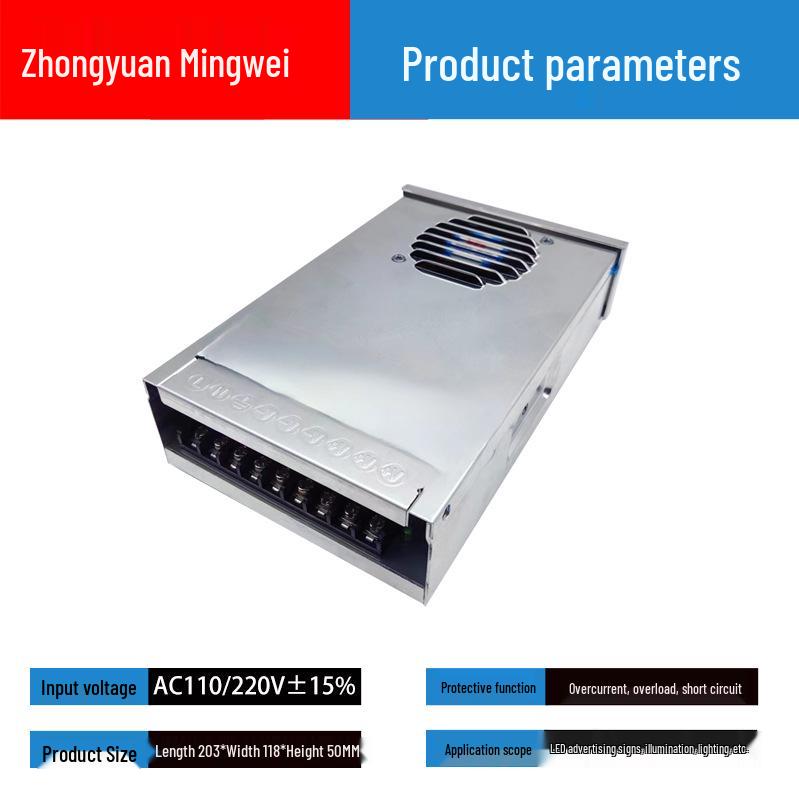 AC/DC Switching Power Supply 220V/110V to 5V/12V/24V/36V/48V, 50W/60W/400W/500W/1000W/2000W