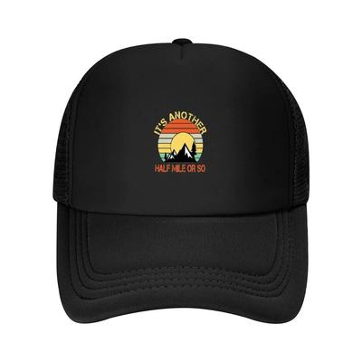 Nur noch etwa eine halbe Meile Camping Vintage Geschenk Baseballkappe Kappe Strandhut Militärkappe Unisex Kappen Herren Damen