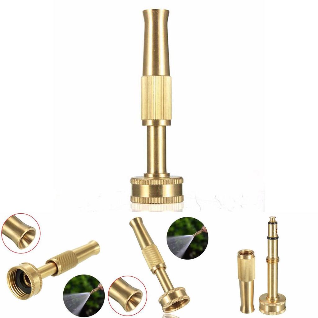 Versatile And Durable High Pressure Hose Nozzle Sprayer With Timeless Brass Design