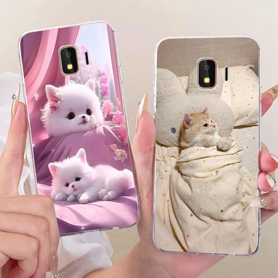 For  Samsung Galaxy J2 Core Case J260F  Back Cover For SamsungJ2Core 2018  Fashion Style Case TPU Soft Silicone Bumper Coque
