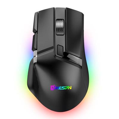 MKESPN X13 10-Tasten Dual-Scroll Kabelgebundene RGB Gaming-Maus