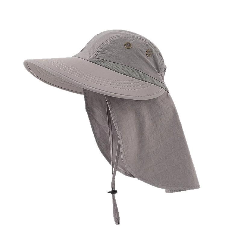 

Новая дышащая шаль-шляпа летняя уличная шляпа для защиты от солнца мужская защита лица шеи накидка-капюшон для рыбалки