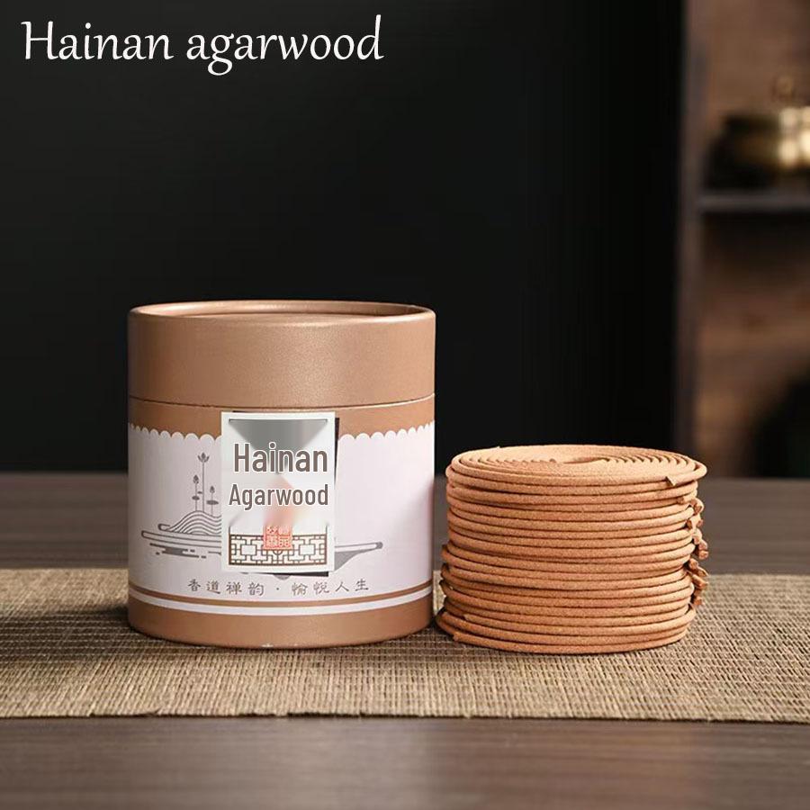 48-Disc Indian Sandalwood & Cypress Incense for Indoor/Outdoor Use