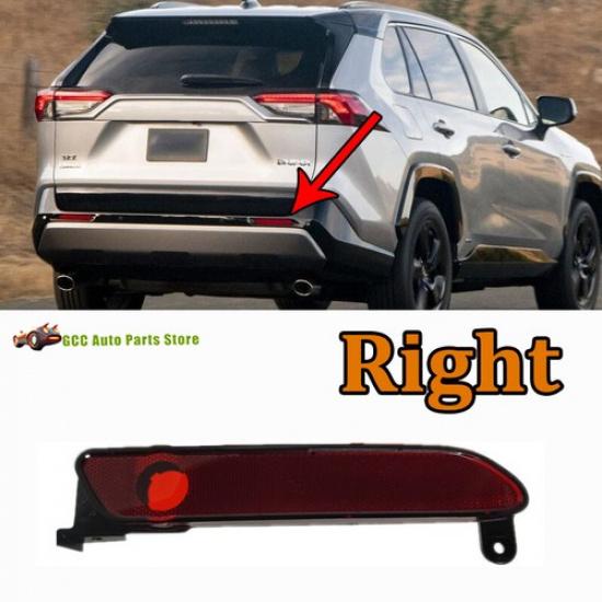 Rear Bumper Reflector Light For Toyota RAV4 2021 2022 Turn Signal Lamp