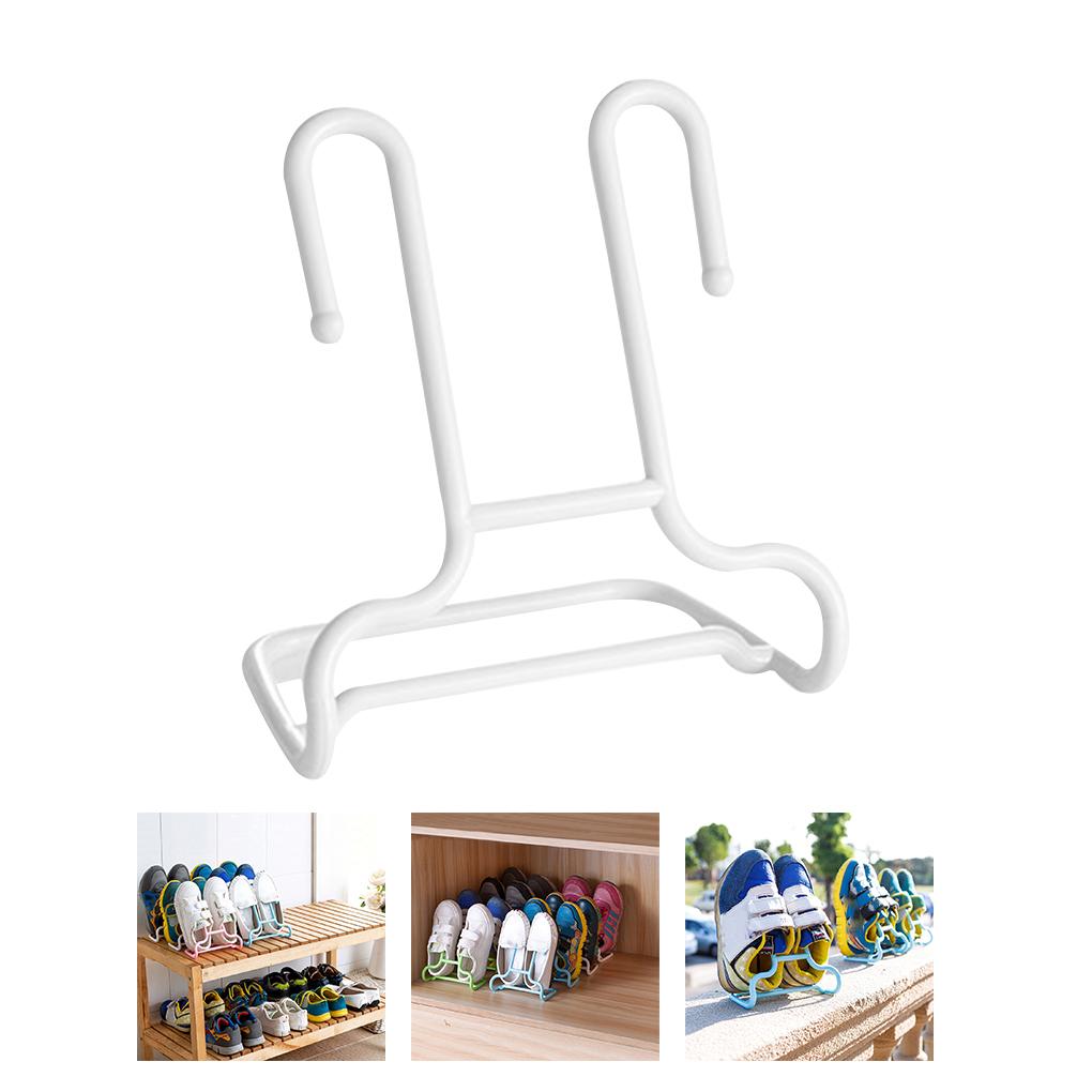 Multifunctional Children Shoes Stand Hanger Drying Rack Plastic Shoes Hanging Storage