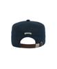 Bajal Leaf Vz Monogram Twill Pillbox Cap Navy