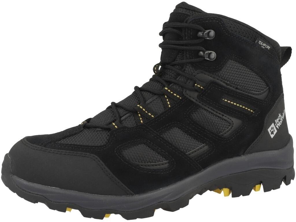 

Обувь для треккинга Jack Wolfskin Vojo 3 Texapore Mid (4042462) black/burly yellow XT 40
