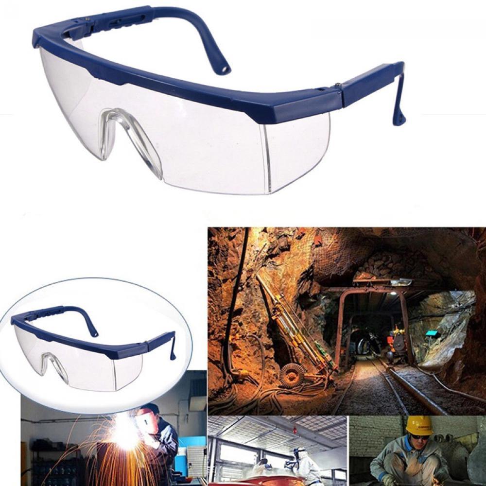 Farbe Staubdicht Labor Schutz Auge UV Klare Gläser Schutzbrille Einstellbare Schutzbrille Sicherheit