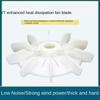 Fan Vane Plastic fan blade Plastic Motor Fan High temperature motor accessories motor cooling fan