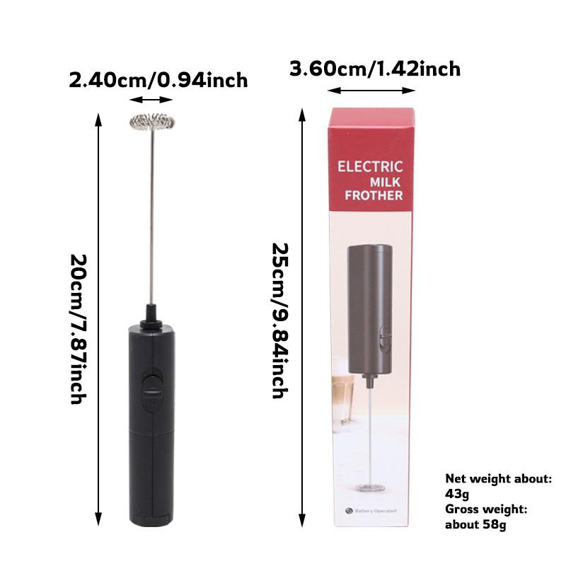 Handheld Wireless Electric Blender Milk Foamer Coffee Whisk Mixer Egg Beater Mini Frother Handle Stirrer Kitchen Tools New 2024