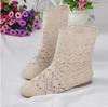 2025 Hollow Boots Shoes Breathable Knit Line Mesh Fashion High Help Summer Women's Boots High To Help Women's Shoes 11 Colors