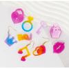 Versatile Resin Casting Mold DIY Earrings Pendant Mold Valentine's Day Epoxy Molds Perfect for Creating Jewelry Earrings