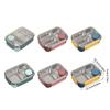 304 Stainless Steel Food Storage Container with Dividers Meal Box Portable Lunch Box for Office and Outdoor Use