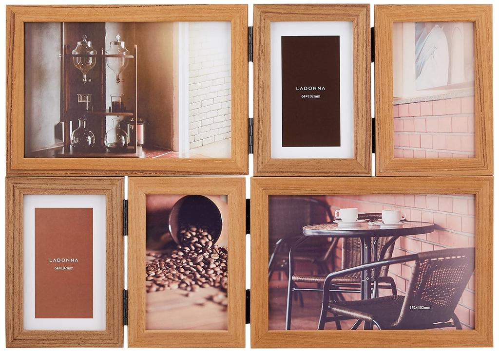 LADONNA Interior Frame Brown External 345 X 242mm Internal 154 X 104mm 084531 Dimensions / Dimensions LA12-60-BR