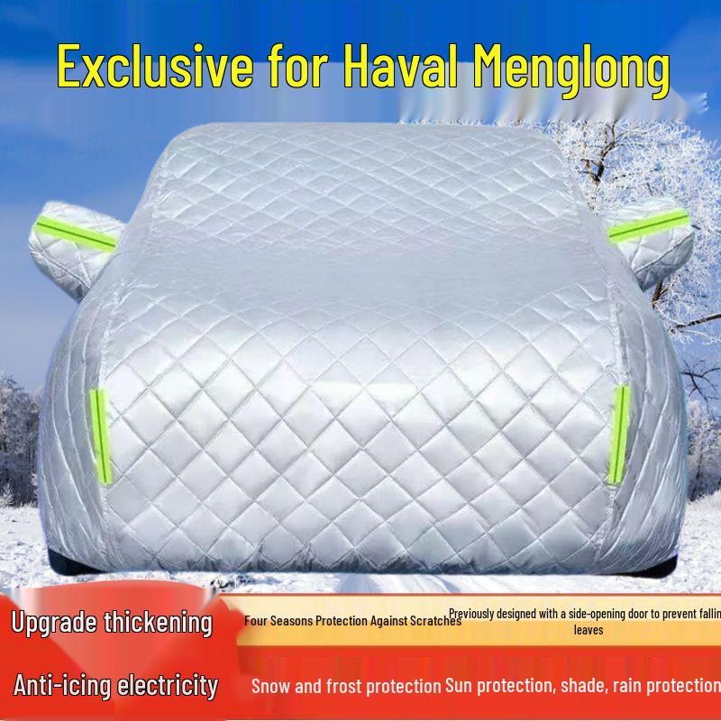 

Haval Raptor New Energy SUV Car Cover - Sun, Rain, Snow, Ice, and Hail Protection with Heat Insulation. Thick Hail Protection, Four Seasons