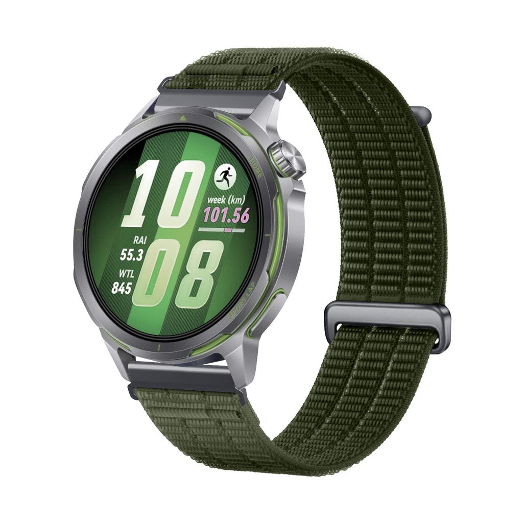 Universal 18/20/22mm wristbands  Huawei WATCH GT/Runner2, Garmin ActiveS/GT4with breathable and gradient-textured nylon fabric for a comfortable fit