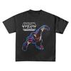2026 New Iron Man Flying Oversized Cotton TShirt Retro Punk Harajuku Fashion Crew Neck Short Sleeve Top for Men and Women