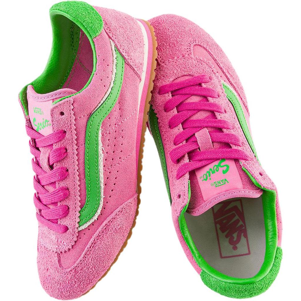 Vans Super Lowpro Classic Soft Low Top Skate Shoes Unisex Sneakers Pink VN000E89GH7