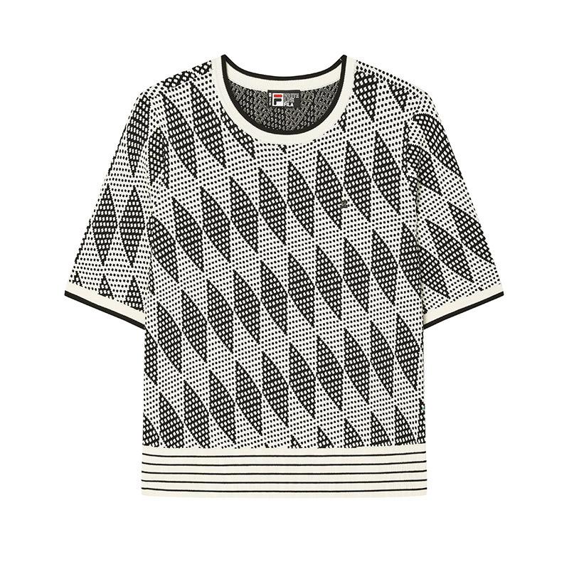 

New FILA T Shirts Women s Jet Black F11W443408F-BK 170/88A/L