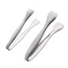 Stainless Steel Heart-Shaped Food Tongs Small Sugar Ice Cube Clip Steak Grill Clamps Kitchen Tweezer Cooking Accessories