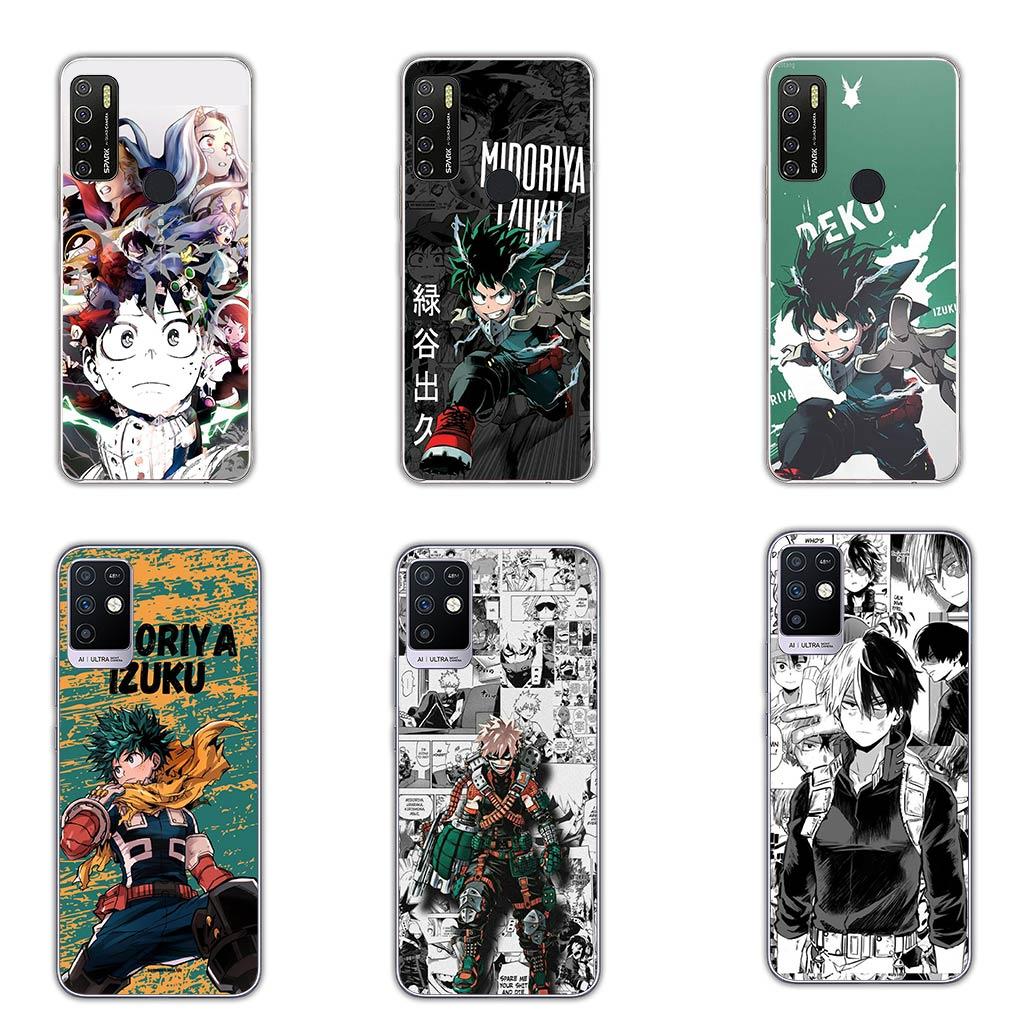 Midoriya Izuku My Hero Academia Phone Cover for Motorola Moto G13 G14 G53 G54 G62 G72 G82 G84 E13 E20 G42 G32 G23 G22 Soft Case