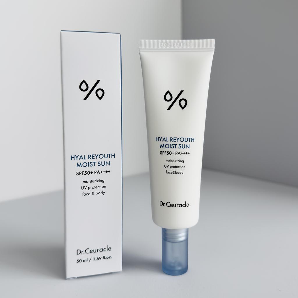 Dr.Ceuracle Hyal Reyouth Moist Sun SPF50+PA++++/ Face and Body 50ml